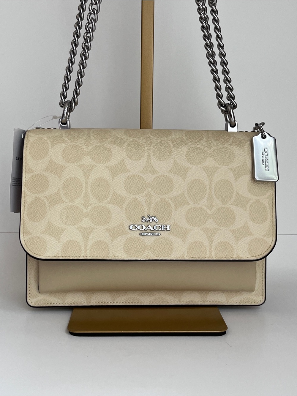 NWT | Coach Klare | Signature Canvas | Crossbody | Shoulder Chain Bag
